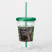 Barred Owl Acryltrinkbecher (Vorderseite)