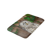 Barred Owl Badematte (Schrägansicht)