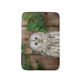 Barred Owl Badematte (Vorderseite Vertikal)
