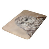 Barred Owl Badematte (Schrägansicht)