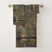 Barred Owl Badhandtuch Set (Insitu)