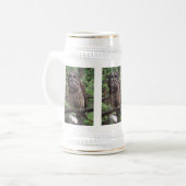 Barred Owl Bierglas (Vorderseite Links)