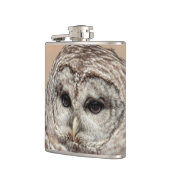 Barred Owl Flachmann (Links)