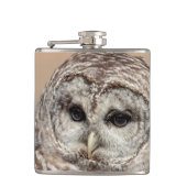 Barred Owl Flachmann (Vorderseite)