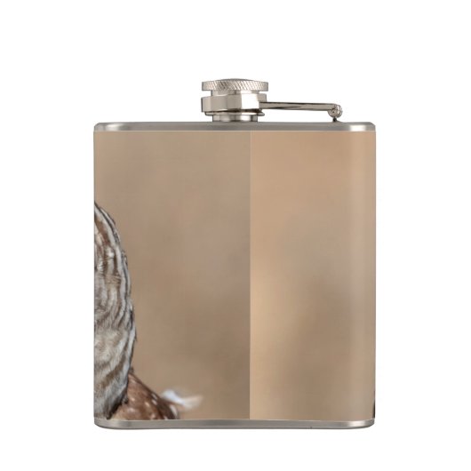 Barred Owl Flachmann (Rückseite)