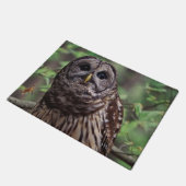 Barred Owl Fußmatte (Schrägansicht)