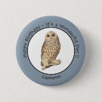 Barred Owl - Geburtstag oder anderes Party Themed 