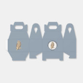 Barred Owl - Geburtstag oder anderes Party Themed Geschenkschachtel (Ungefaltet)