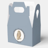 Barred Owl - Geburtstag oder anderes Party Themed Geschenkschachtel (Geöffnet)