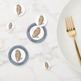 Barred Owl - Geburtstag oder anderes Party Themed Konfetti