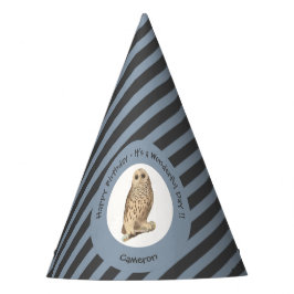 Barred Owl - Geburtstag oder anderes Party Themed  Partyhütchen
