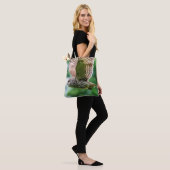 Barred Owl im Flug Tasche (Am Model)