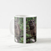 Barred Owl Kaffeetasse (Vorderseite Links)