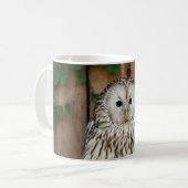 Barred Owl Kaffeetasse (Vorderseite Links)