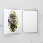 Barred Owl Karte (Innenseite)
