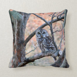Barred Owl Kissen