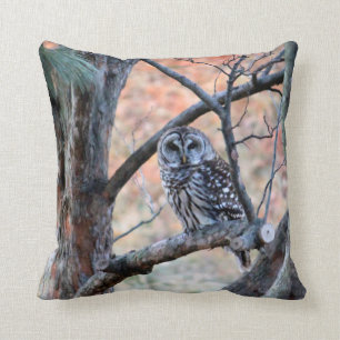 Barred Owl Kissen