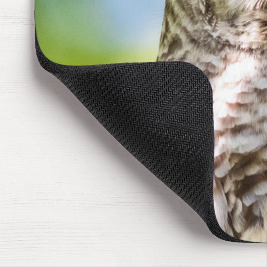 Barred Owl Mousepad (Ecke)