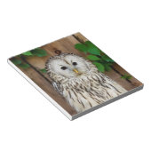 Barred Owl Notizblock (angewinkelt)