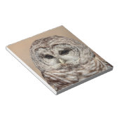 Barred Owl Notizblock (angewinkelt)