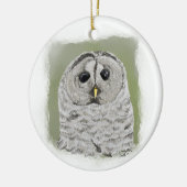 Barred Owl Ornament (Links)