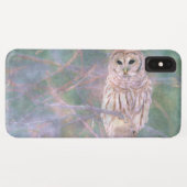 Barred Owl Pastelllackierung Case-Mate iPhone Hülle (Rückseite (Horizontal))