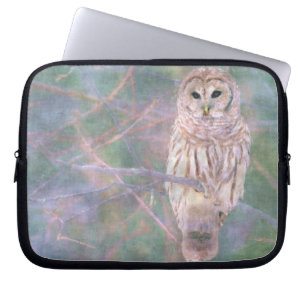 Barred Owl Pastelllackierung Laptopschutzhülle