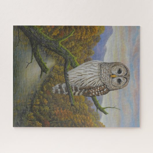 Barred Owl Puzzle (Horizontal)