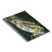 Barred Owl Spiral Foto Notebook Notizblock (Rechte Seite)