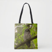 Barred Owl Tasche (Vorderseite)