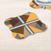 Barred Paper Untersetzer (angewinkelt)