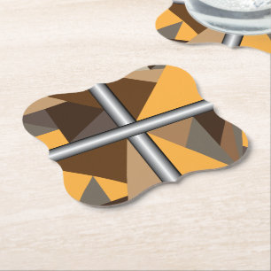 Barred Paper Untersetzer