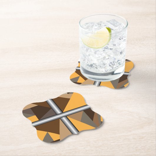 Barred Paper Untersetzer (Vor Ort)