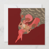 Barred-Rock Hen Karte (Vorderseite)