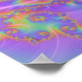 Barred Spiral (12" x 12") Art Print Poster (Ecke)