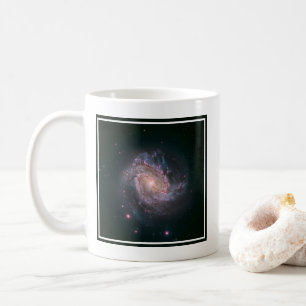 Barred Spiral Galaxy Messier 83.2 Kaffeetasse