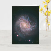 Barred Spiral Galaxy Messier 83.2 Karte (Gelbe Blume)