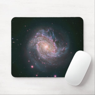 Barred Spiral Galaxy Messier 83.2 Mousepad