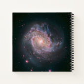 Barred Spiral Galaxy Messier 83.2 Notizblock (Rückseite)