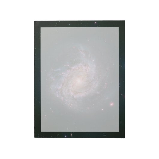 Barred Spiral Galaxy Messier 83.2 Notizblock (Rotiert)