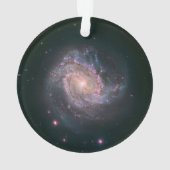 Barred Spiral Galaxy Messier 83.2 Ornament (Rückseite)