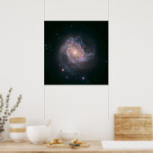 Barred Spiral Galaxy Messier 83.2 Poster (Küche)