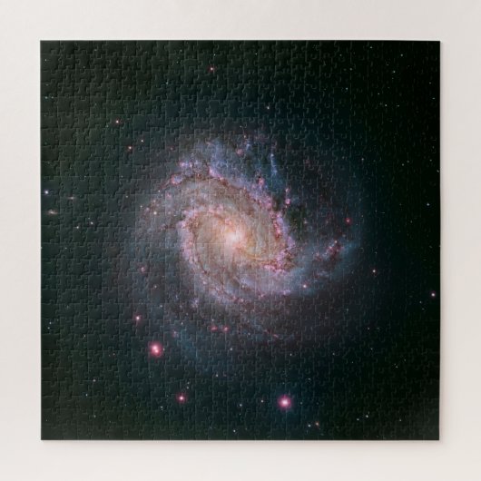 Barred Spiral Galaxy Messier 83.2 Puzzle (Vertikal)