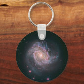 Barred Spiral Galaxy Messier 83.2 Schlüsselanhänger (Rückseite)