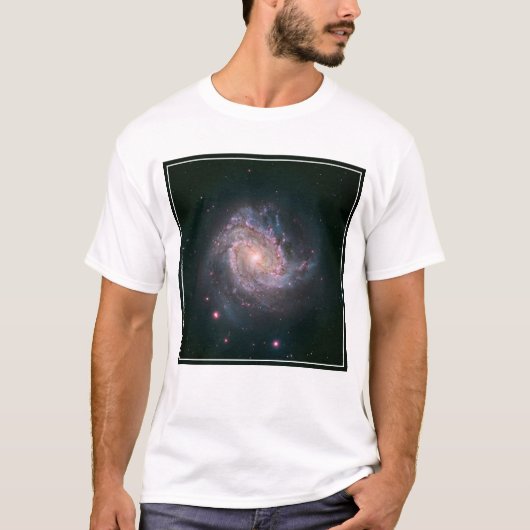 Barred Spiral Galaxy Messier 83.2 T-Shirt (Vorderseite)
