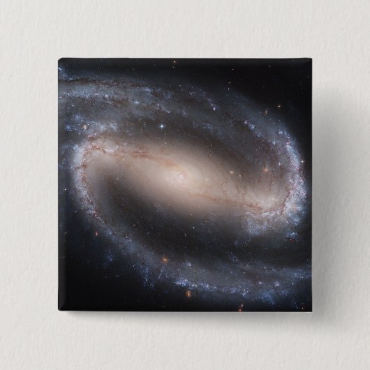 Barred Spiral Galaxy NGC 1300 Button (Vorderseite)