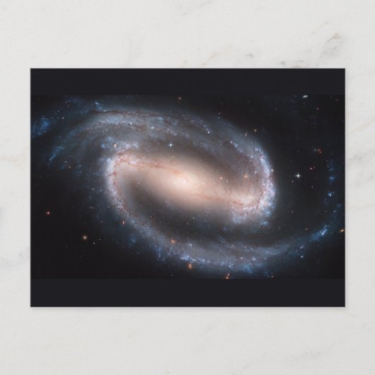 Barred Spiral Galaxy NGC 1300. Original von der NA Postkarte (Vorderseite)