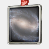 Barred Spiral Galaxy NGC 1300 Ornament Aus Metall (Links)