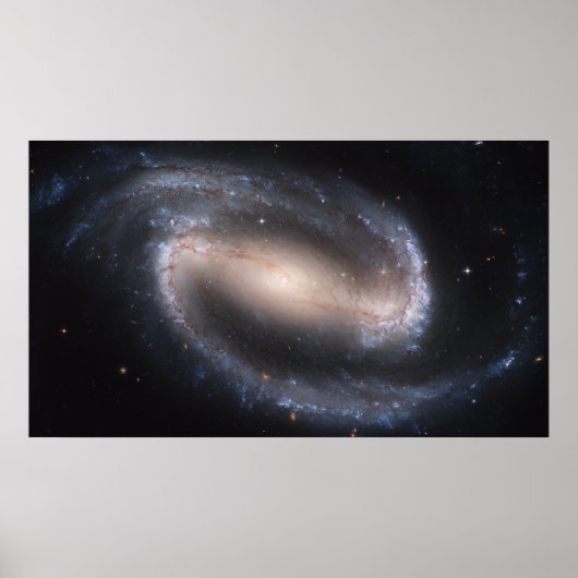 Barred Spiral Galaxy NGC 1300 Poster (Vorne)
