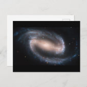 Barred spiral Galaxy NGC 1300 Postkarte (Vorne/Hinten)